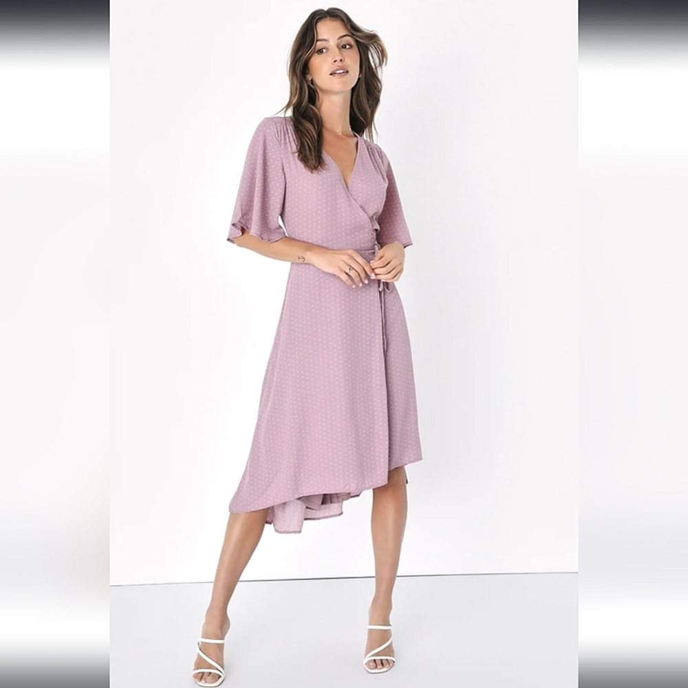 Lulu's | Midi Wrap Dress